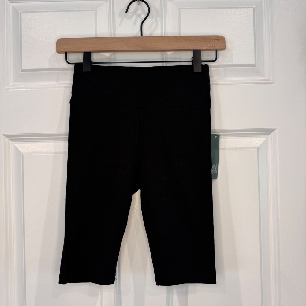 Wild Fable Womens High-Waisted Bike Shorts Black Size XXS NWT